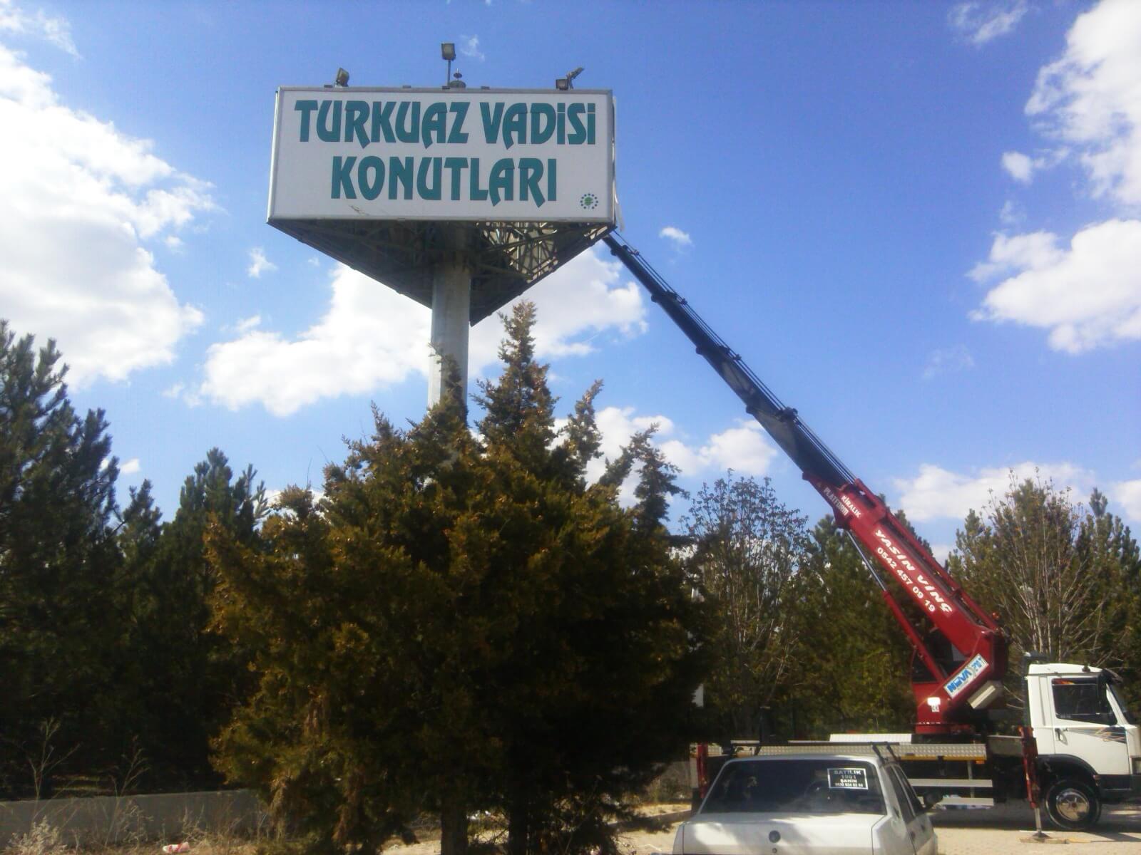 Ahşap Tabela